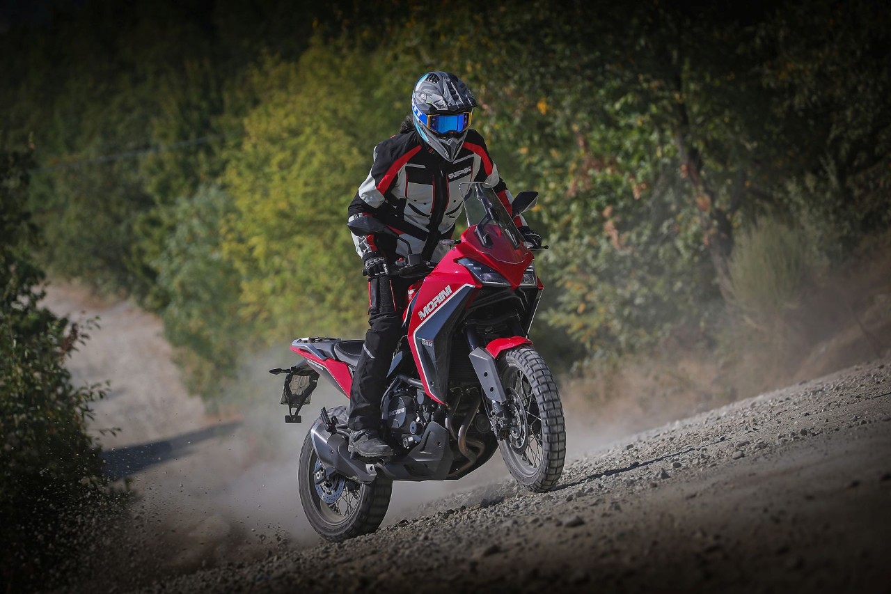 Moto Morini X-Cape: punto di FUGA